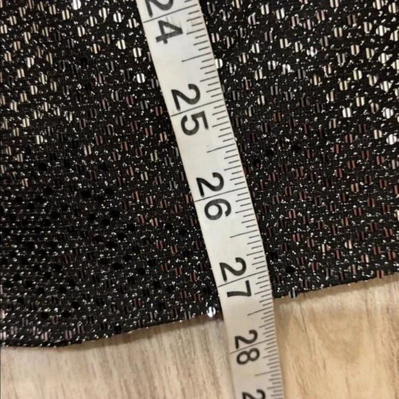 WD.NY Black Sequin Blazer size Large holiday part new years eve - Picture 5 of 7